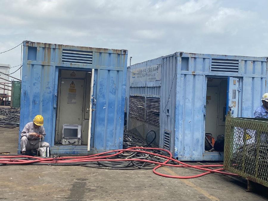 厚东中标华润大东1艘采油船的主电站负荷实验项目